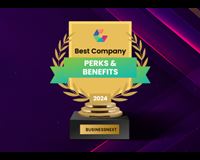 BUSINESSNEXT wins Comparably 2024 Best Perks & Benefits Award